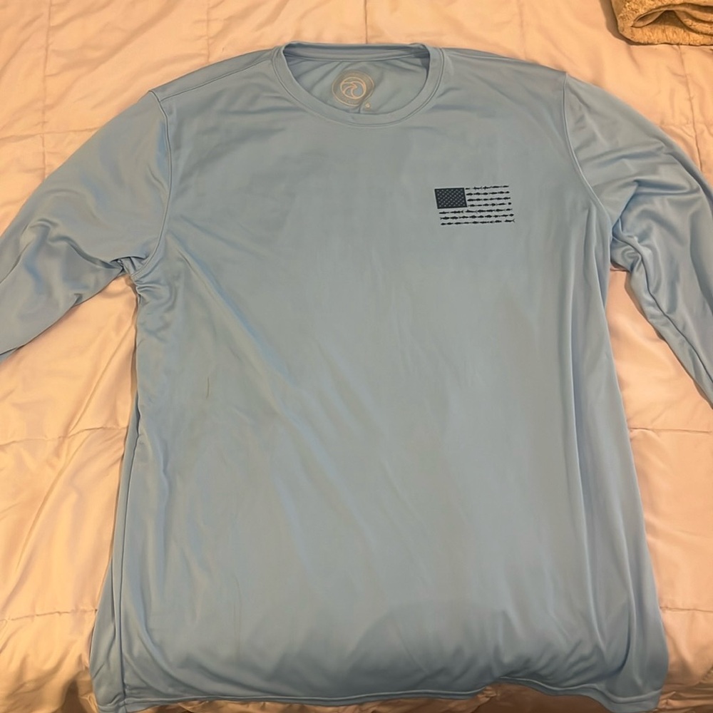 USA Polyester Long Sleeve Shirt